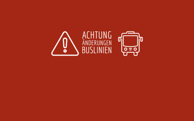 Busfahrpläne – Aktuelle Änderung (05/25)