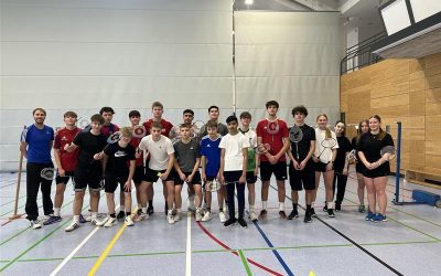 Badminton Schulmeisterschaften an der GSB (11/25)