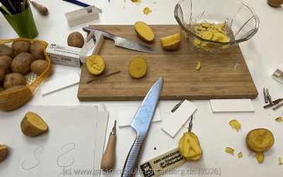 FlieKü: Drucken mit Kartoffeln (04/26)