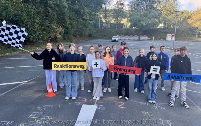 Vollbremsung an der GSB