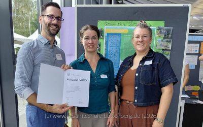 GSB erneut als Umweltschule ausgezeichnet